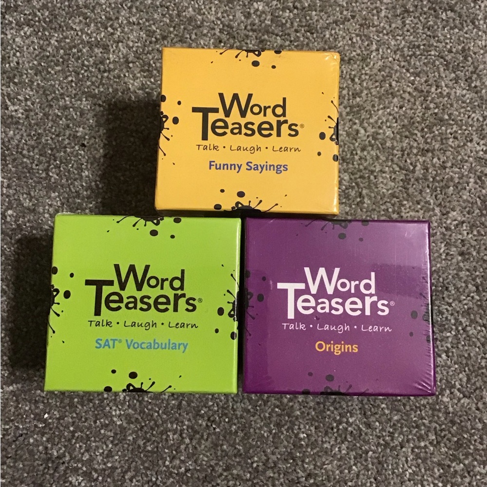 Word Teasers Talk Laugh Learn Funny Sayings Origins & SAT Vocabulary